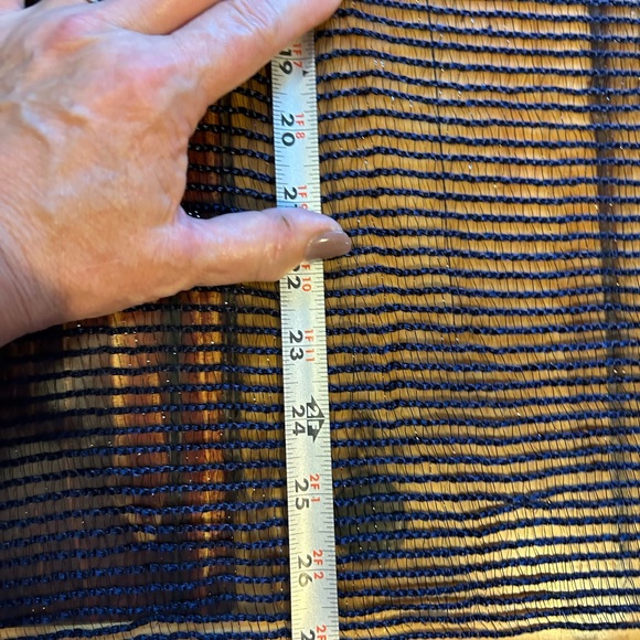 Black Net Scarf/Shawl - Picture 7 of 7